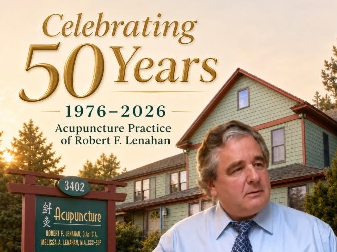50 years of acupuncture practice